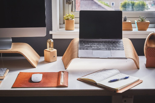 Decorative photo of home office setup