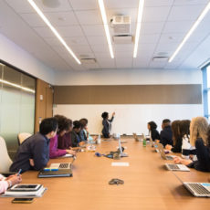 Decorative photo of students in classroom