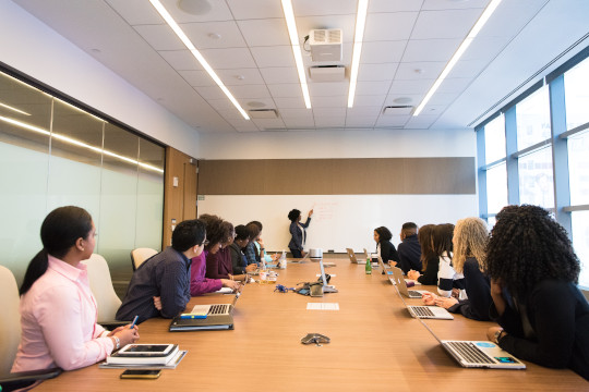 Decorative photo of students in classroom