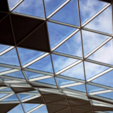 Decorative photo of glass ceiling