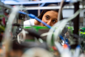 Decorative photo of scientist working