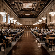 Decorative photo of university library