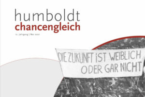 Screenshot of cover of Humboldt Chancengleichheit 2021