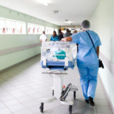 Decorative photo of medical worker in hospital