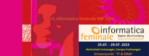 informatica feminale bw 2023 poster