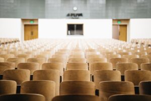 Decorative picture of an auditorium