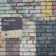 Decorative Photo of Accessibility Sign