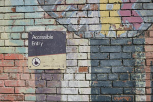 Decorative Photo of Accessibility Sign