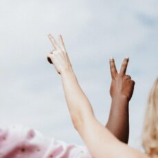 decorative photo of people protesting together