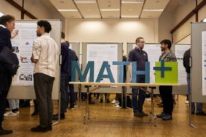 photo of postersession from the math+ excellence cluster