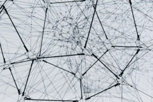decorative photo of data nodes